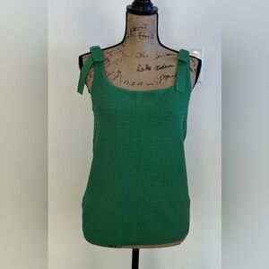 Ann Taylor Emerald Knit Tank Top